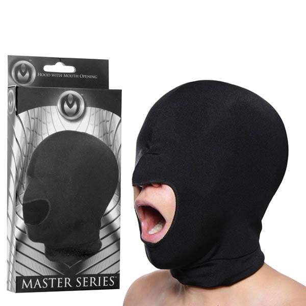 Master Series Blow Hole - Black Open Mouth Spandex Hood A$40.49 Fast shipping