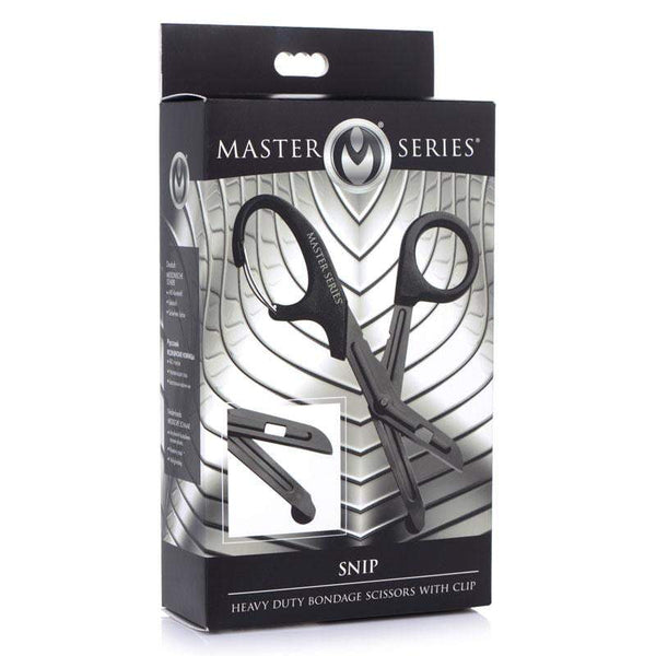 Master Series Snip - Black Heavy Duty Bondage Scissors A$21.74 Fast shipping