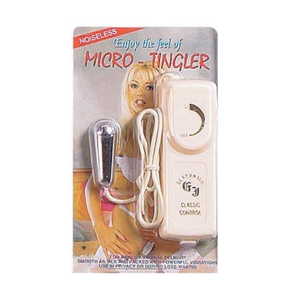 Micro Tingler - Silver Tear Drop Bullet A$22.53 Fast shipping