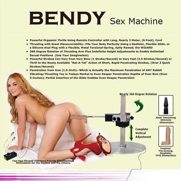 MyWorld Bendy Sex Machine - Mains Powered Love Machine A$584 Fast shipping