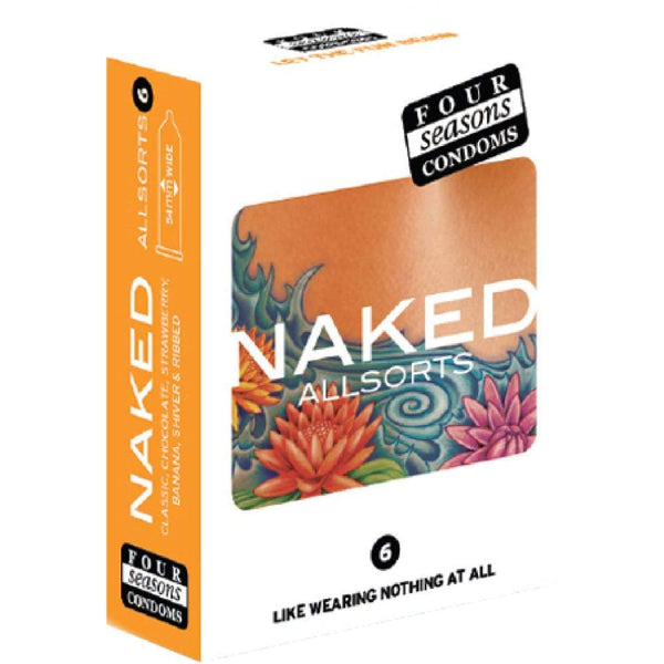 Naked Allsorts Condoms Pack of 6 Condoms A$7.95 Fast shipping