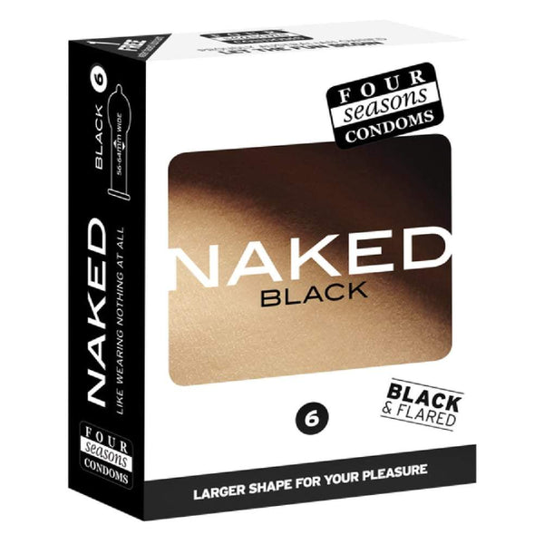 Naked Black Condoms Pack of 6 Condoms A$7.95 Fast shipping