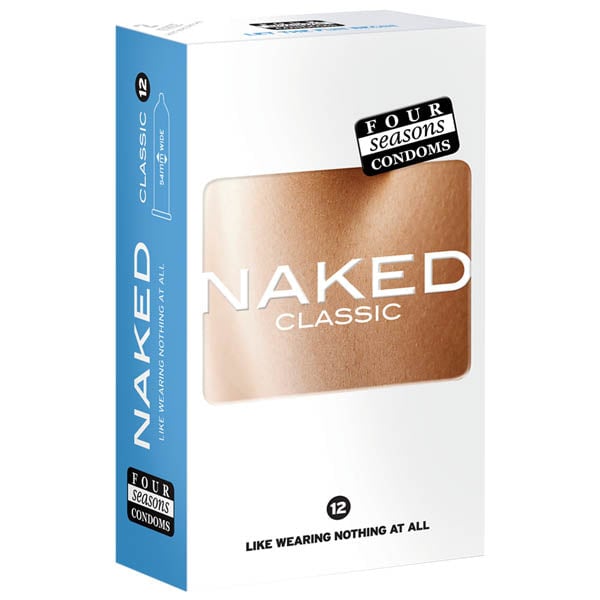 Naked Classic Condoms - Ultra Thin Lubricated Condoms - 12 Pack A$14.06 Fast