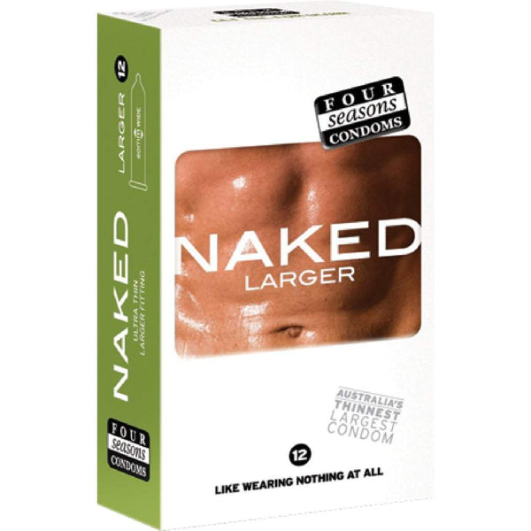 Naked Larger Condoms Pack of 12 Condoms A$12.95 Fast shipping