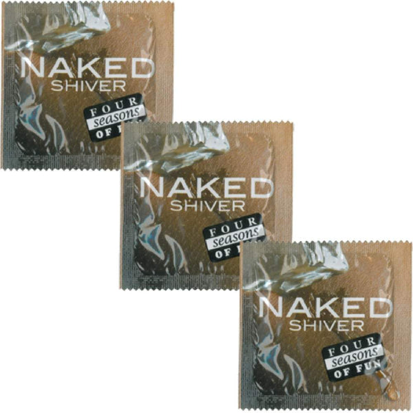 Naked Shiver Condoms 54mm - Bulk Pack of 144 Condoms A$49.95 Fast shipping