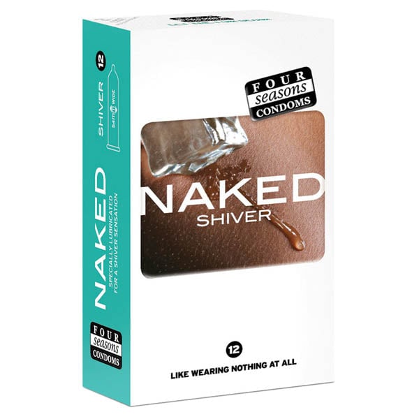 Naked Shiver - Ultra Thin Lubricated Condoms - 12 Pack A$13.37 Fast shipping
