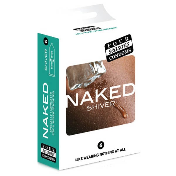 Naked Shiver - Ultra Thin Lubricated Condoms - 6 Pack A$7.80 Fast shipping