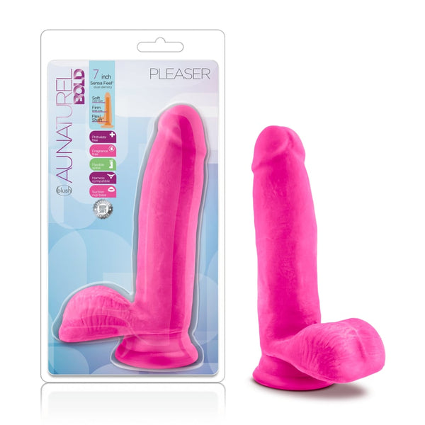 Au Naturel Bold Pleaser 7in Dildo Pink A$39.03 Fast shipping