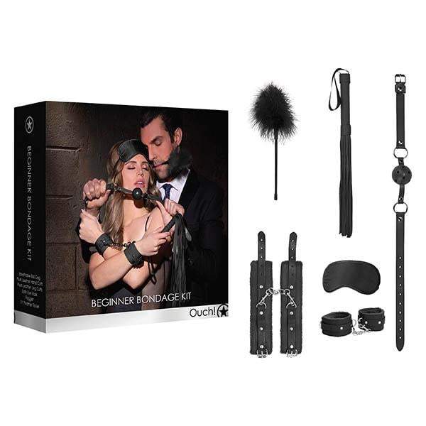 Ouch! Beginners Bondage Kit - Black - 5 Piece Set A$89.73 Fast shipping