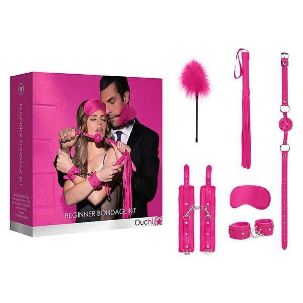 Ouch! Beginners Bondage Kit - Pink - 5 Piece Set A$89.73 Fast shipping