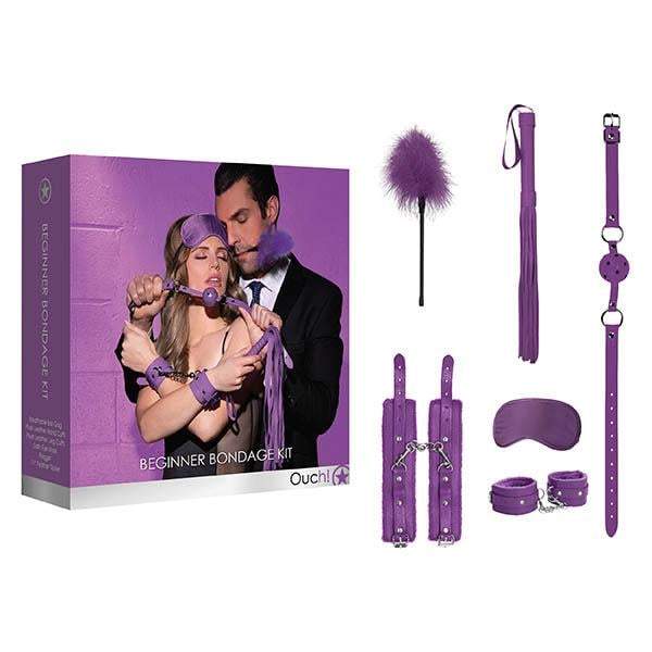 Ouch! Beginners Bondage Kit - Purple - 5 Piece Set A$89.73 Fast shipping