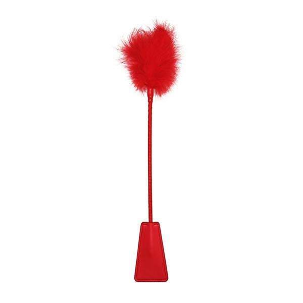 Ouch! Crop With Feather - Red Whip A$18.21 Fast shipping