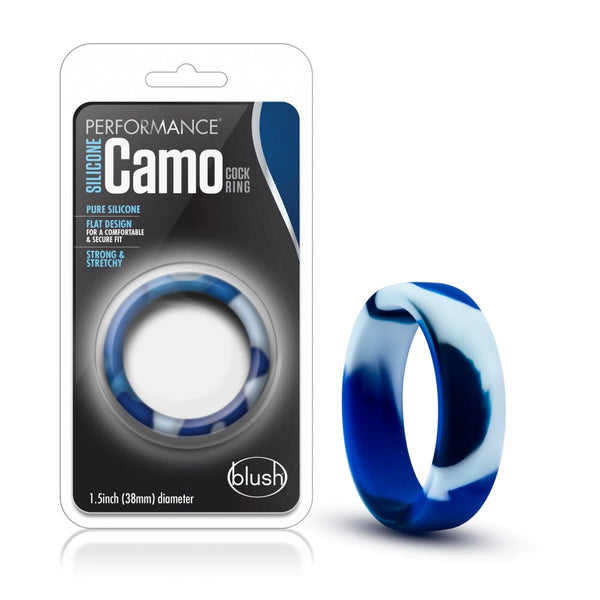 Performance Silicone Camo Cock Ring Blue Camoflauge A$21.74 Fast shipping