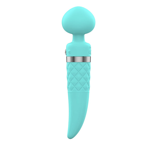 Pillow Talk Sultry Dual Ended Warming Massager Teal A$108.72 Fast shipping