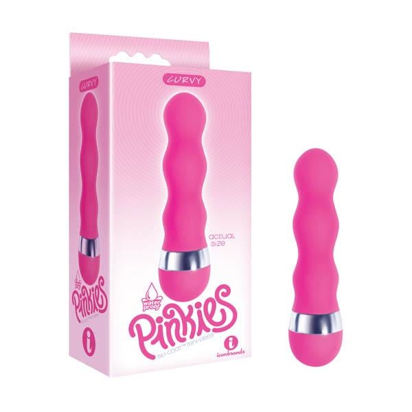 The 9’s Pinkies Curvy - Pink 11.4 cm (4.5’’) Vibrator A$23.48 Fast shipping