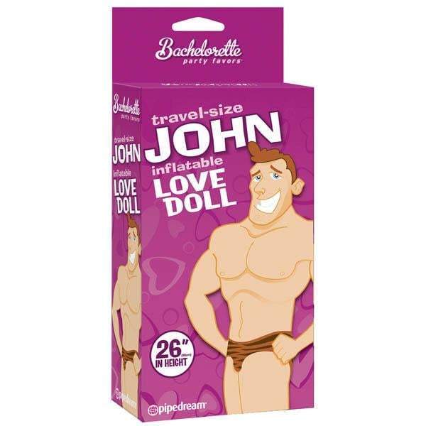 Pipedream Bachelorette - Travel-size John - Miniature Inflatable Male Doll