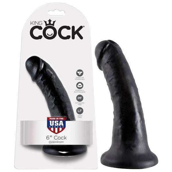 Pipedream King Cock 6’’ Cock - Black 15.2 cm (6’’) Dong) A$39.46 Fast shipping