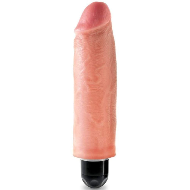 Pipedream King Cock 6 Vibrating Stiffy Vibrator - Flesh A$68.95 Fast shipping