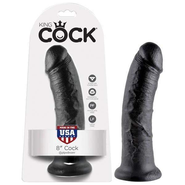 Pipedream King Cock 8’’ Cock - Black 20.3 cm (8’’) Dong A$57.33 Fast shipping