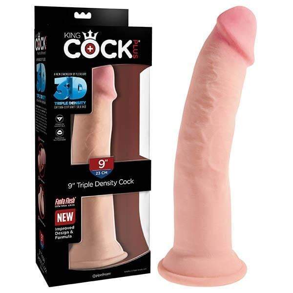 Pipedream King Cock Plus 9’’ Triple Density Cock - Flesh 22.9 cm Dong A$96.94