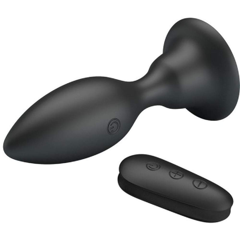 Mr Play Vibrating Anal Plug - Black A$57.95 Fast shipping