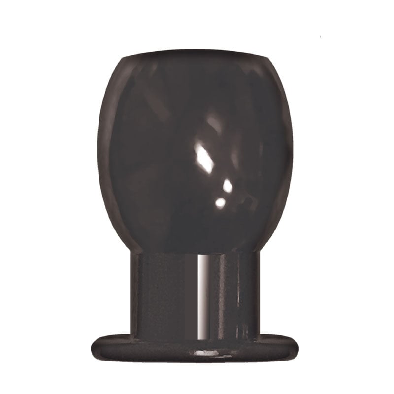 The 9’s Port Hole Hollow Butt Plug - Black Hollow Butt Plug A$23.48 Fast