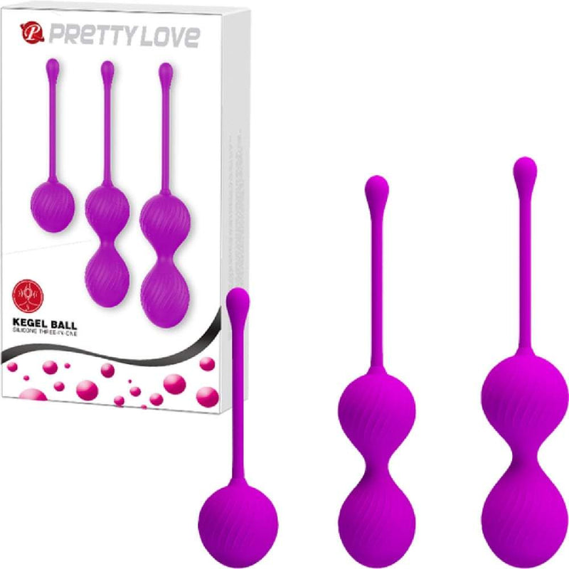 Pretty Love Kegel Ball Kit - Purple A$55.95 Fast shipping