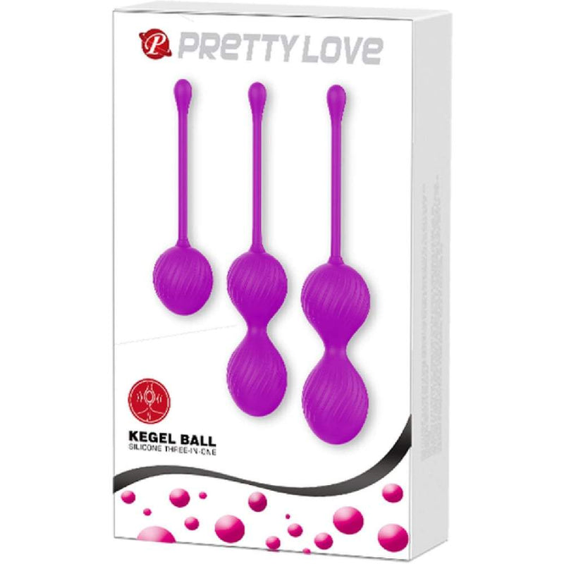 Pretty Love Kegel Ball Kit - Purple A$55.95 Fast shipping