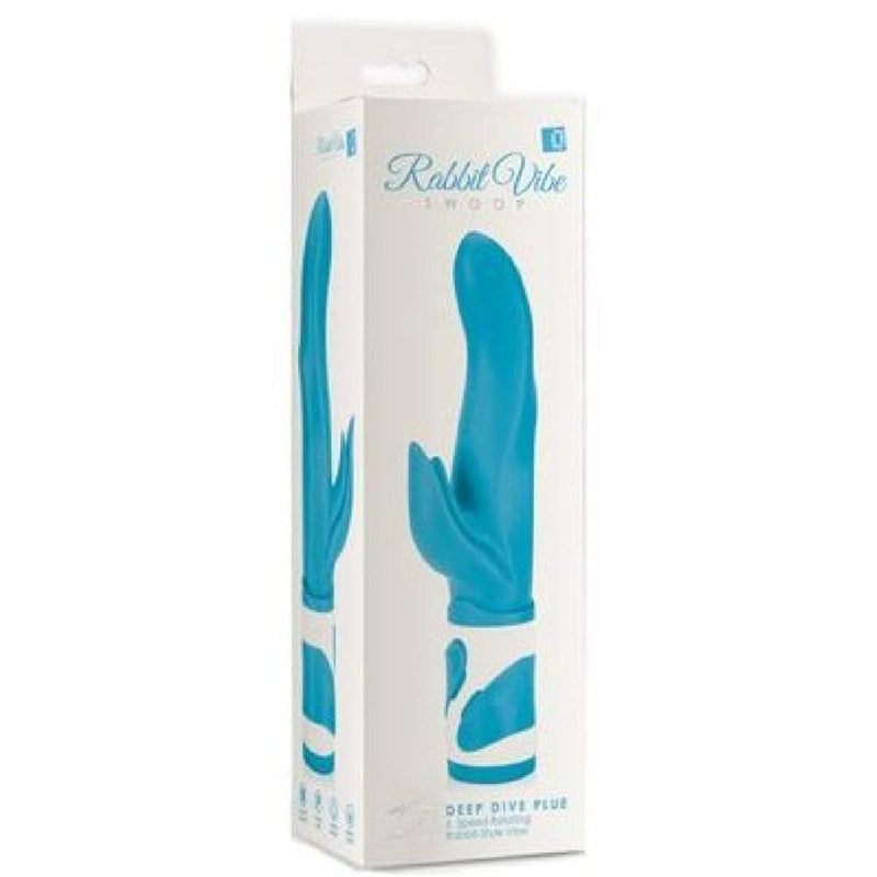 Rabbit Vibe Swoop 6 vibrating gyrating and pulsating modes - Blue A$67.95 Fast
