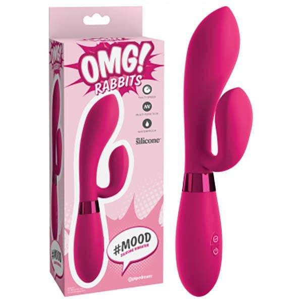 OMG! Rabbits #Mood - Fuschia Pink Rabbit Vibrator A$52.26 Fast shipping