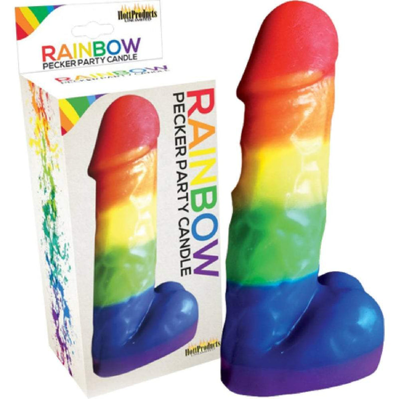 Rainbow Pecker Party Candle Hens and Bachelorette Party A$39.95 Fast shipping