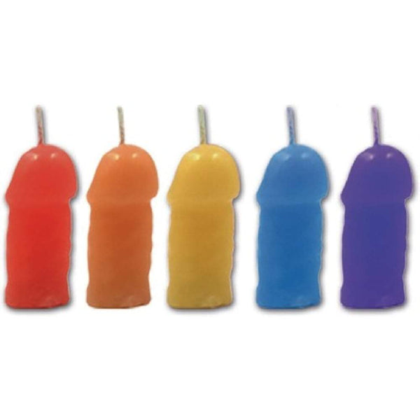 Rainbow Pecker Party Candles 5pk Hens and Bachelorette Party A$22.95 Fast