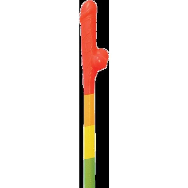 Rainbow Pecker Straws (10 Pack) Hens and Bachelorette Party A$29.95 Fast