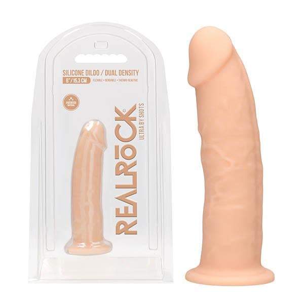 RealRock Ultra 6’’ Silicone Dildo - Flesh 15.2 cm Dong A$49.03 Fast shipping