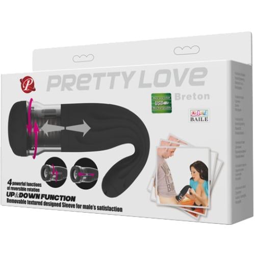 Rechargeable Breton Masturbator A$115.95 Fast shipping