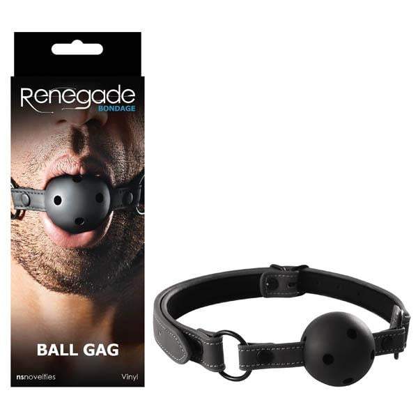 Renegade Bondage - Ball Gag - Black Mouth Restraint A$22.33 Fast shipping