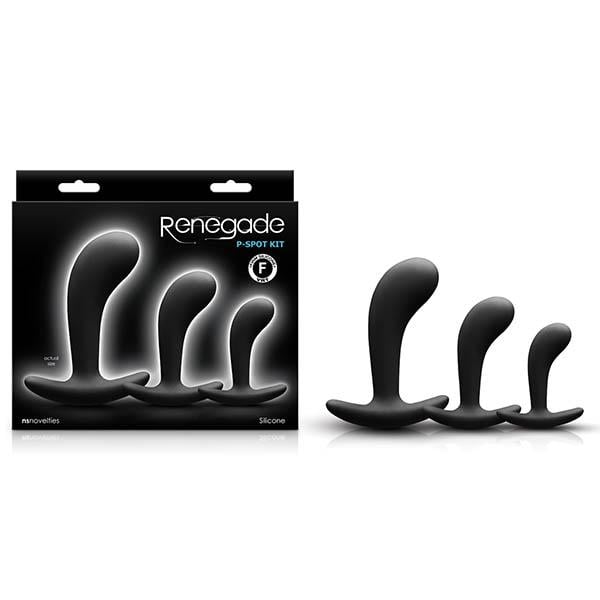 Renegade P Spot Kit - Black Anal Plugs - Set of 3 Sizes A$43.94 Fast shipping