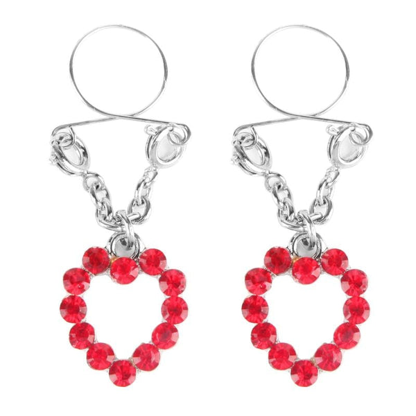 Ruby Hearts Nipple Jewellery A$38.15 Fast shipping