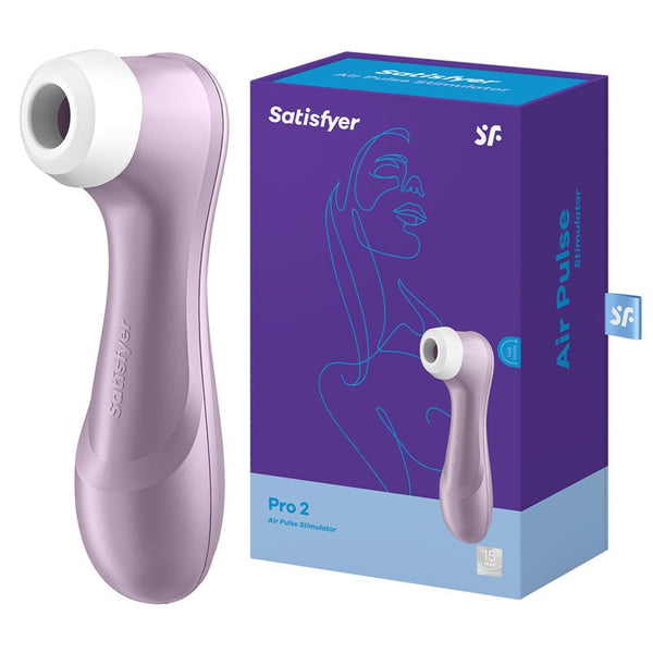 Satisfyer Pro 2 - Purple - Touch-Free USB-Rechargeable Clitoral Stimulator
