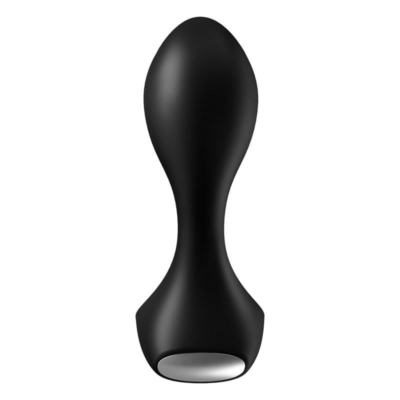 Satisfyer Backdoor Lover - Black USB Rechargeable Vibrating Butt Plug A$46.16