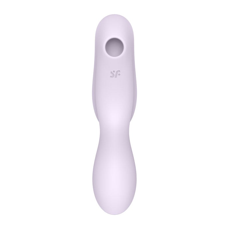 Satisfyer Curvy Trinity 2 - Violet - Violet USB Rechargeable Air Pulse