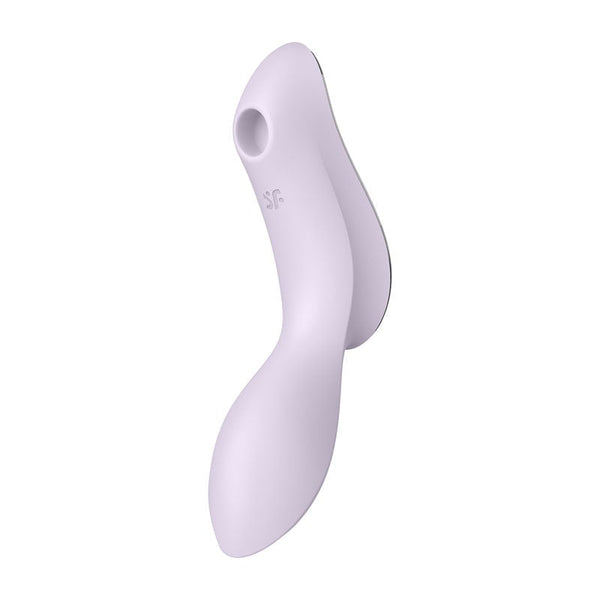 Satisfyer Curvy Trinity 2 - Violet - Violet USB Rechargeable Air Pulse