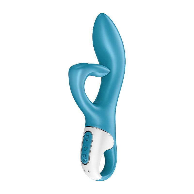 Satisfyer Embrace Me - Turquoise USB Rechargeable Rabbit Vibrator A$75.76 Fast