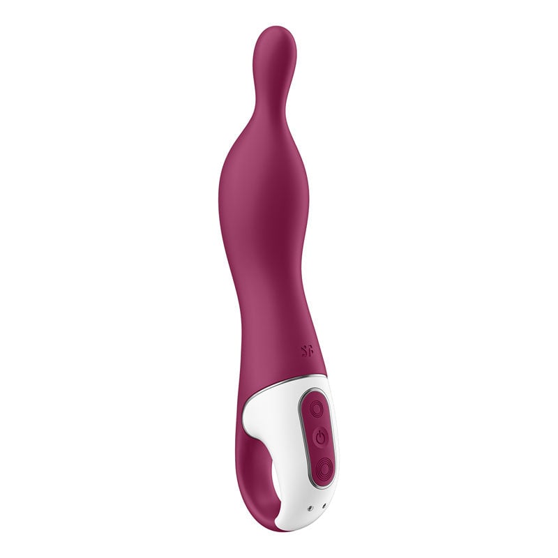 Satisfyer A-Mazing 1 - Berry USB Rechargeable Vibrator A$70.21 Fast shipping