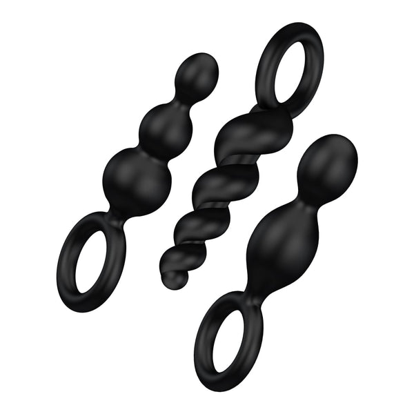 Satisfyer Plugs Booty Call 3 Pc Black A$29.99 Fast shipping