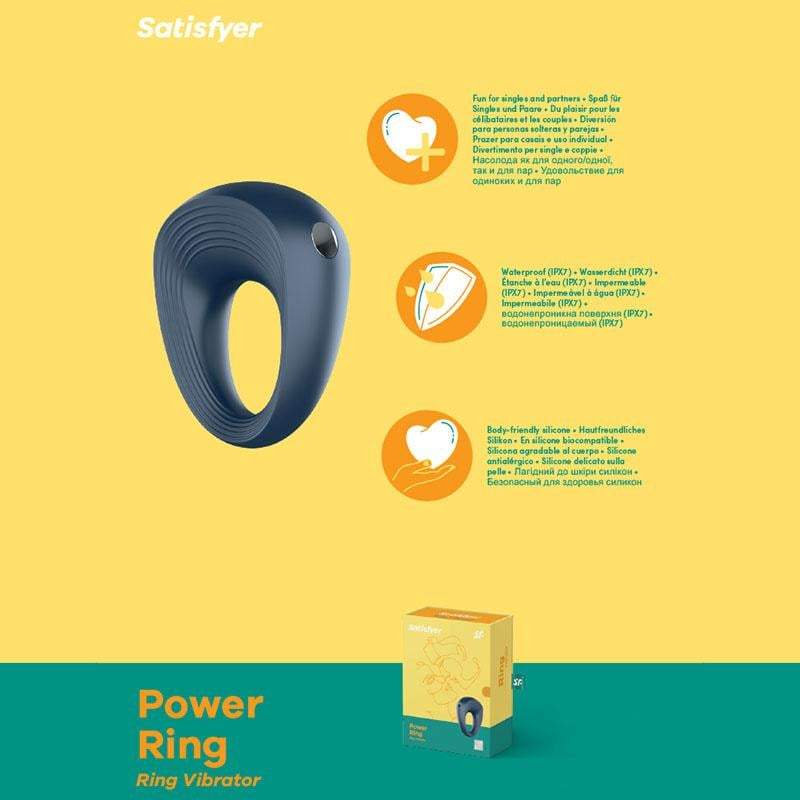 Satisfyer Power Ring - Vibrating Cock Ring A$46.16 Fast shipping