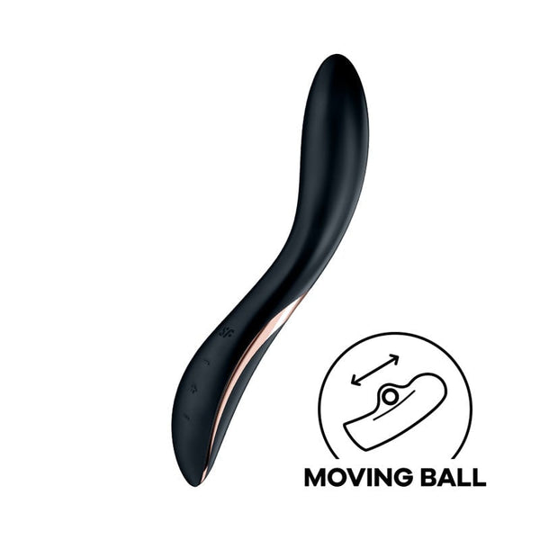 Satisfyer Rrrolling Explosion - Black USB Rechargeable Vibrator A$75.76 Fast
