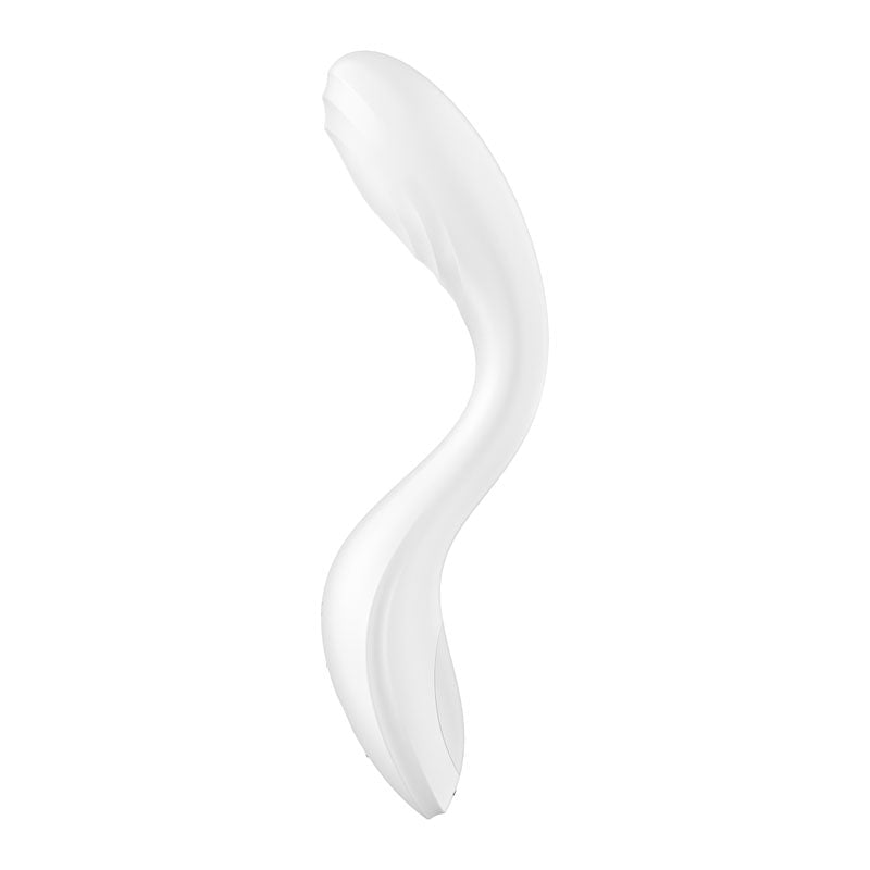 Satisfyer Rrrolling Pleasure - White USB Rechargeable Vibrator A$75.76 Fast