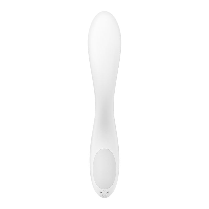 Satisfyer Rrrolling Pleasure - White USB Rechargeable Vibrator A$75.76 Fast