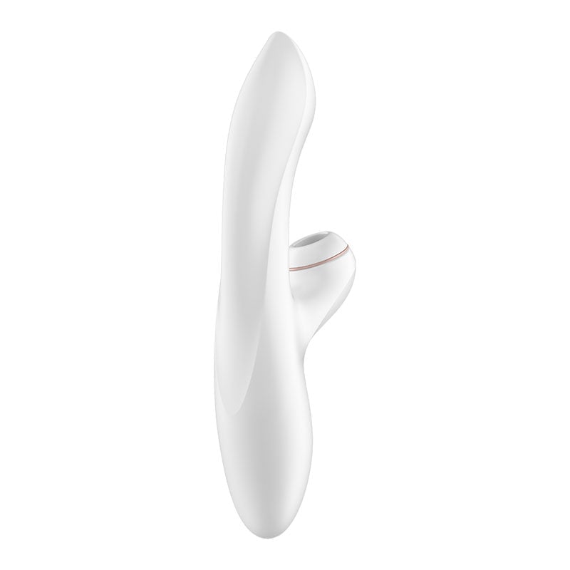 Satisfyer Pro + G-Spot - White 22 cm USB Rechargeable Rabbit Vibrator